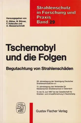 Buch: Tschernobyl und die Folgen, Niklas, K., 1987, Gustav Fischer Verlag
