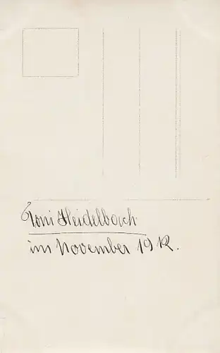 AK Junges Fräulein mit Zeitschrift, Postkarte. Fotokarte, 1912, gebraucht, gut