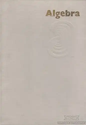 Buch: Einführung in die Algebra, Kochendörffer, R. 1974, gebraucht, mittelmäßig