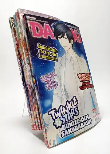 Manga-Magazin: Daisuki 2012 / 1-6, 6 Hefte, Carlsen Verlag, Mangas, Shojo