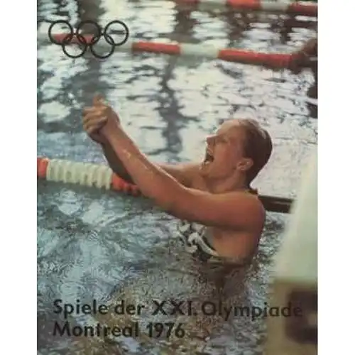 Buch: Spiele der XXI. Olympiade Montreal 1976, Brauchitsch, 1977, Sportverlag