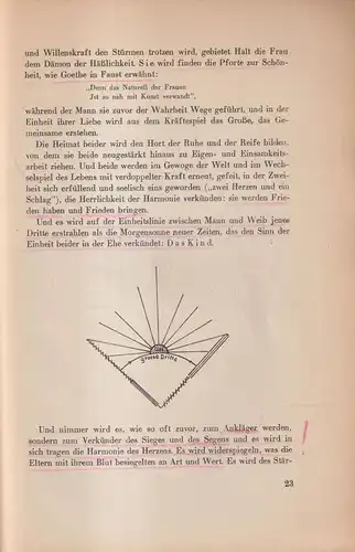 Buch: Der goldene Schnitt der Ehe. Johannes Ludwig Schmitt, 1928, M. Seitz & Co.