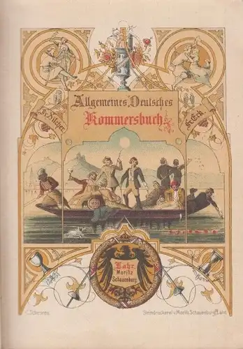 Buch: Schauenburgs Allgemeines Deutsches Kommersbuch, Silcher / Lahr