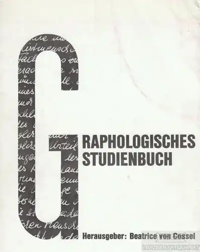 Buch: Graphologisches Studienbuch. 1967, dipa-Verlag, gebraucht, gut