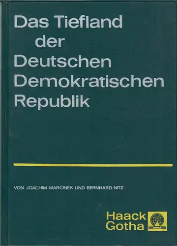 Buch: Das Tiefland der Deutschen Demokratischen Republik, Marcinek, Joachim