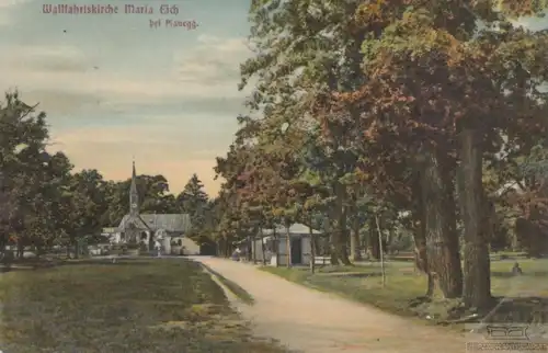 AK Wallfahrtskirche Maria Eich bei Planegg. ca. 1913, Postkarte. Serien Nr