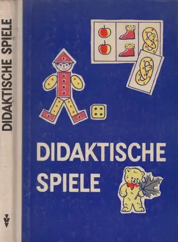 Buch: Didaktische Spiele, Arndt, Magda. 1965, Verlag Volk und Wissen