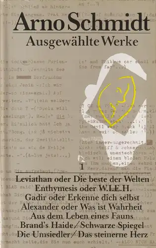 Buch: Ausgewählte Werke, Schmidt, Arno. 3 Bände, 1990, Volk und Welt Verlag 700