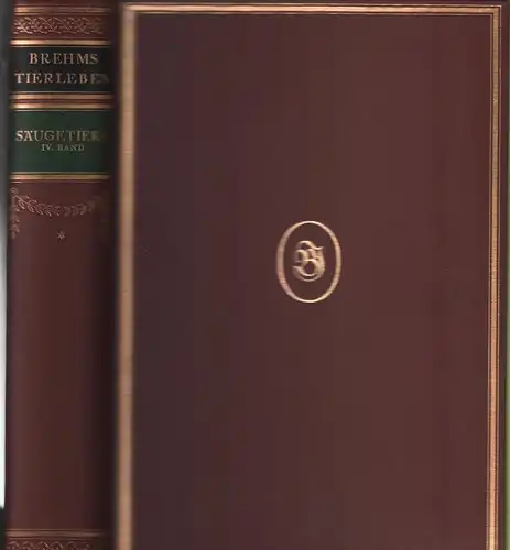 Buch: Brehms Tierleben Band 9: Säugetiere IV, Brehm, Alfred, 1925