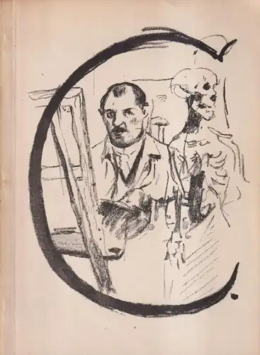 Ausstellungskatalog: Lovis Corinth Graphik, Ausstellung zum 100. Geburtstag 1958