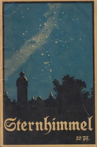 Heft: Der Sternhimmel. E. Haase,  Verlag für Kunst und Wissenschaft A. O. Paul