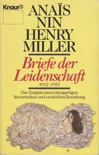 Buch: Briefe der Leidenschaft 1932 - 1953, Nin, Anais und Henry Miller. Knaur