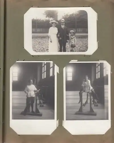 Buch: Album Familie ca. 1920 Stendal (Anhalt), Fotoalbum. Ca. 1920
