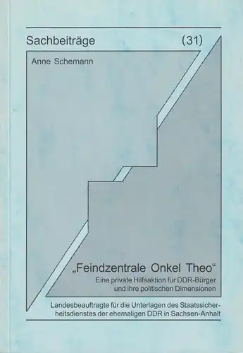 Sachbeiträge 31: Feindzentrale Onkel Theo, Hilfsaktion für DDR-Bürger, Schemann