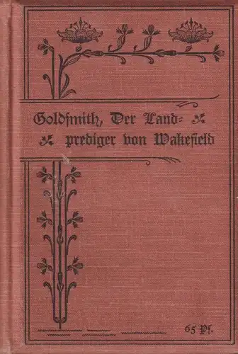 Buch: Der Landprediger von Wakefield. O. Golsmith, Bibliographisches Institut