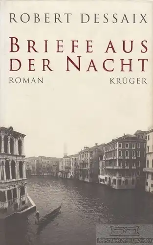 Buch: Briefe aus der Nacht, Dessaix, Robert. 1997, Wolfgang Krüger Verlag