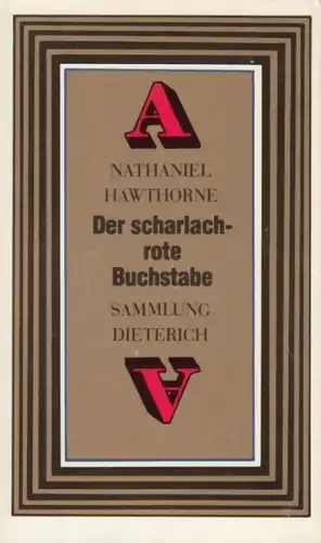 Sammlung Dieterich 140, Der scharlachrote Buchstabe, Hawthorne, Nathaniel. 1989