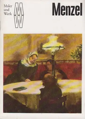 Buch: Adolph Menzel, Hütt, Wolfgang. Maler und Werk, 1972, VEB Verlag der Kunst