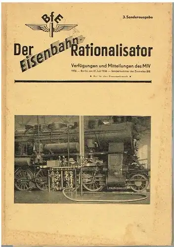 Buch: Der Eisenbahn-Rationalisator - Verfügungen und Mitteilungen... Stroesner