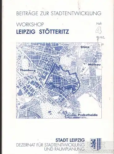 Beiträge zur Stadtentwicklung 4, Richter, Christoph. 1992, ohne Verlag