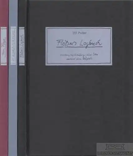 Buch: Flößer Trilogie, Puder, Ulf. 3 Bände, 1999, Anabas-Verlag, gebraucht, gut