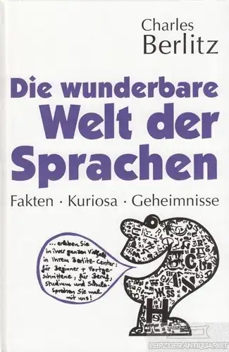 Buch: Die wunderbare Welt der Sprachen, Berlitz, Charles. 1982, gebraucht, gut