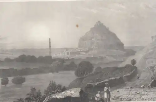 Dowlutabad (Ostindien). aus Meyers Universum, Stahlstich. Kunstgrafik, 1850