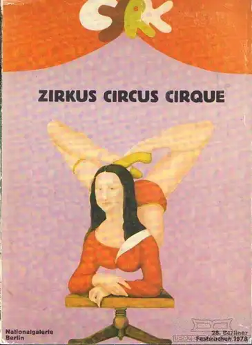 Buch: Zirkus Circus Cirque, Merkert, Jörn. 1978, Verlagsgesellschaft Greno