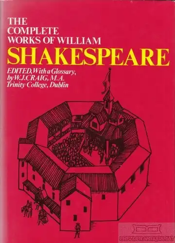Buch: The Complete Works of William Shakespeare, Craig, W.J, H. Pordes