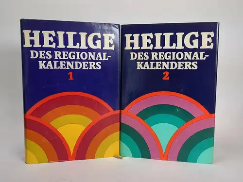 Buch: Heilige des Regionalkalenders, Weisbender, Hermann Joseph. 2 Bände, 1979