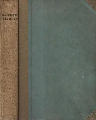 Buch: Adrian Ludwig Richter, Maler und Radierer. Hoff / Budde, 1922, G. Ragoczy'