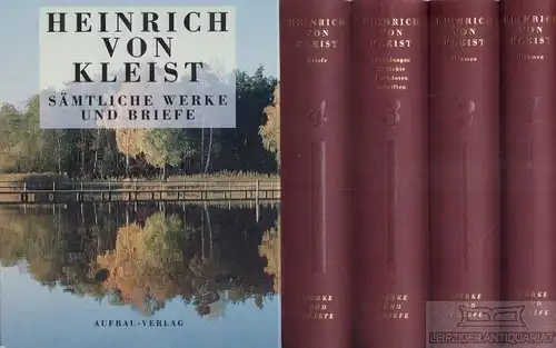 Buch: Heinrich von Kleist, Streller, Siegfried. 4 Bände, 1995, Aufbau-Verlag