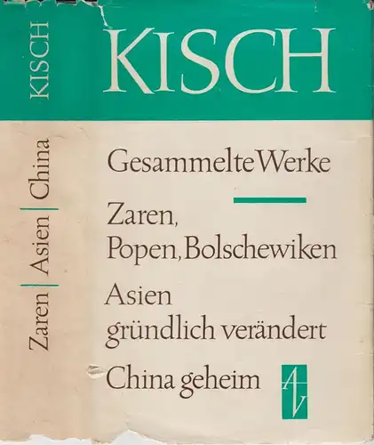 Buch: Zaren, Asien, China. Kisch, Egon Erwin, 1961, Aufbau, Gesammelte Werke 3