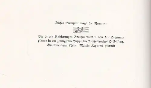 Buch: Goethes Leipziger Studentenjahre, Vogel, Julius. 1922, gebraucht, gut