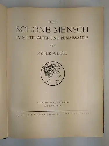 Buch: Der Stil in den bildenden Künsten aller Zeiten, 3 in 2 Bänden, 1922, Hirth