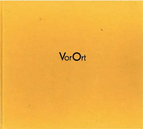 Buch: VorOrt, Sachsse, Rolf, 1994, gebraucht, sehr gut