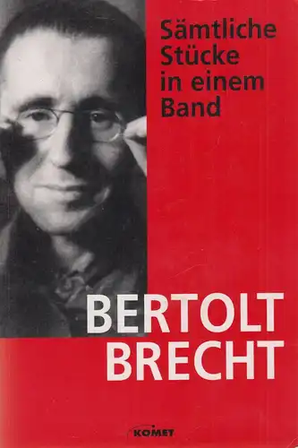 Buch: Die Stücke von Bertolt Brecht in einem Band, Brecht, Bertolt. 1997, Komet