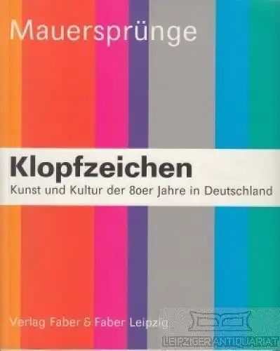 Buch: Klopfzeichen (Wahnzimmer / Mauersprünge), Lindner. 2002