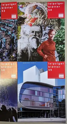 10x Leipziger Blätter, Heft 50-59, Frühjahr 2007 - Herbst 2011, Passage Verlag
