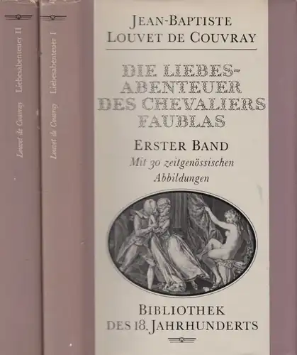 Buch: Die Liebesabenteuer des Chevaliers Faublas, Couvray. 2 Bände, 1984