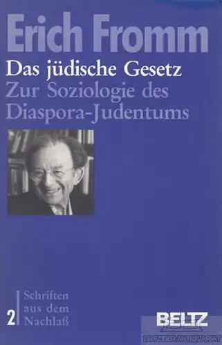 Buch: Das jüdische Gesetz, Fromm, Erich. Schriften aus dem Nachlaß, 1989