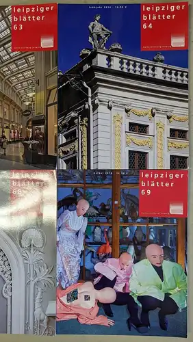 10x Leipziger Blätter, Heft 60-69, Frühjahr 2012 - Herbst 2016, Passage Verlag