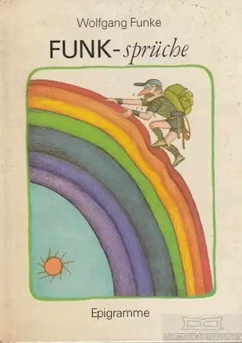 Buch: FUNK-Sprüche, Funke, Wolfgang. 1984, Eulenspiegel Verlag, Epigramme