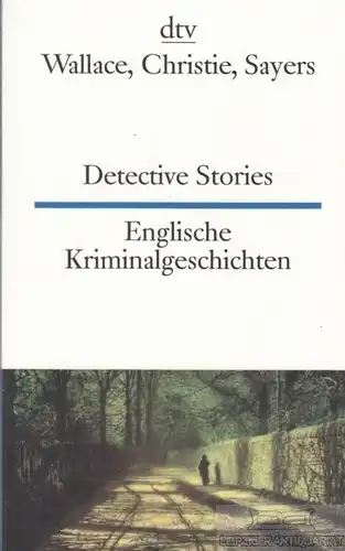 Buch: Detective Sotries. Kriminalgeschichten, Wallace. Dtv zweisprachig, 2016