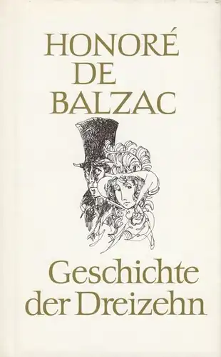 Buch: Geschichte der Dreizehn, Balzac, Honore de. Die menschliche Komödie, 1976