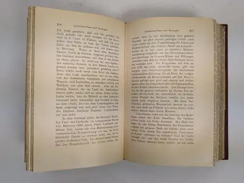 Buch: Dantes Spuren in Italien, Alfred Bassermann, ca. 1898, R. Oldenbourg