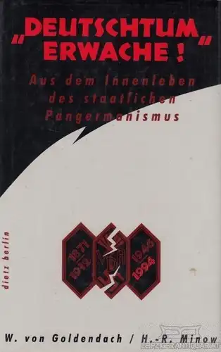 Buch: Deutschland erwache!, Goldendach, Walter von / Minow, Hans-Rüdiger. 1994