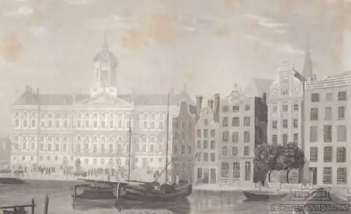 Das königliche Schloss in Amsterdam. aus Meyers Universum, Stahlstich. 1850