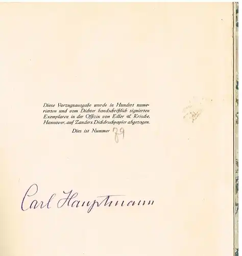 Buch: Der schwingende Felsen von Tandil, Hauptmann, Carl. 1919, Legende