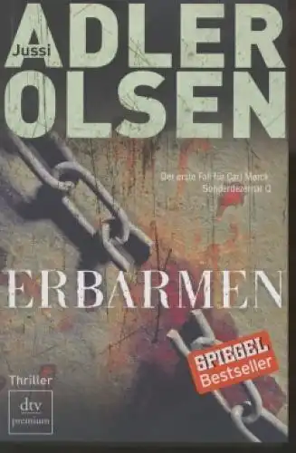 Buch: Erbarmen, Adler-Olsen, Jussi. Dtv premium, 2009, gebraucht, gut